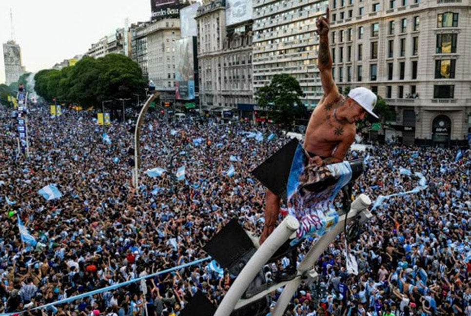 বিশ্বকাপ জয়, উৎসবে উত্তাল আর্জেন্টিনার রাজধানী