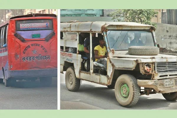 ফিটনেসবিহীন গাড়ির দৌরাত্ম্য