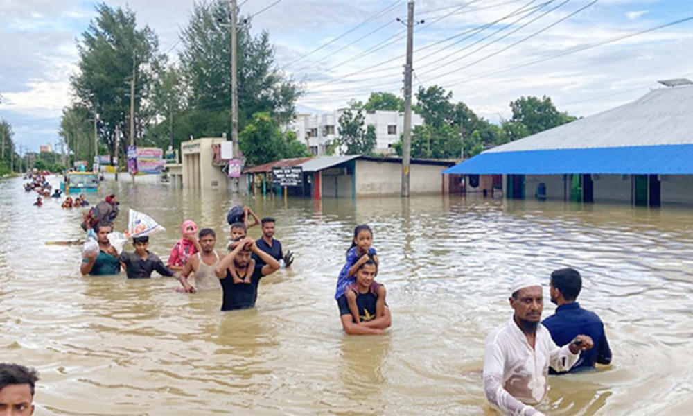 বন্যা পরিস্থিতি : এখনো পানিবন্দি ৭ লাখ পরিবার