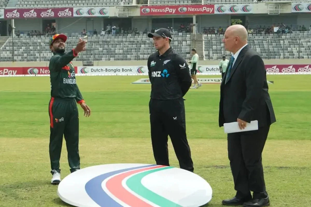 সিরিজ নির্ধারণী ম্যাচে টস হেরে ব্যাটিংয়ে বাংলাদেশ