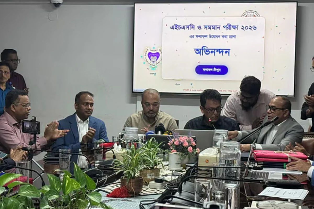 এইচএসসি ও সমমান পরীক্ষার ফলাফল প্রকাশ, পাসের হার ৫২.১২ শতাংশ